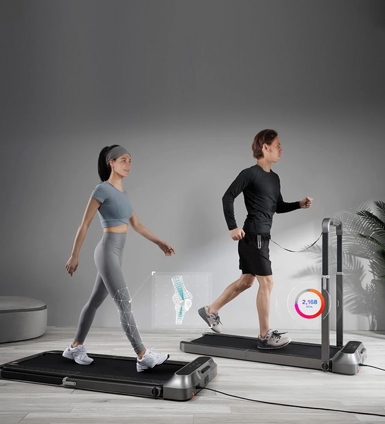 WalkingPad R2 Treadmill Running and Walking A Truly Foldable That Takes 90%  Less Space